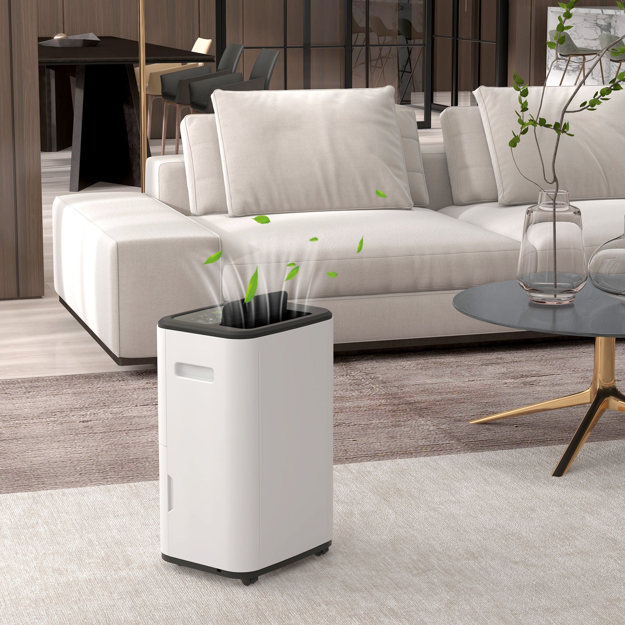Desumidificador Elétrico – 33,5x26x53 cm – Branco – ABS