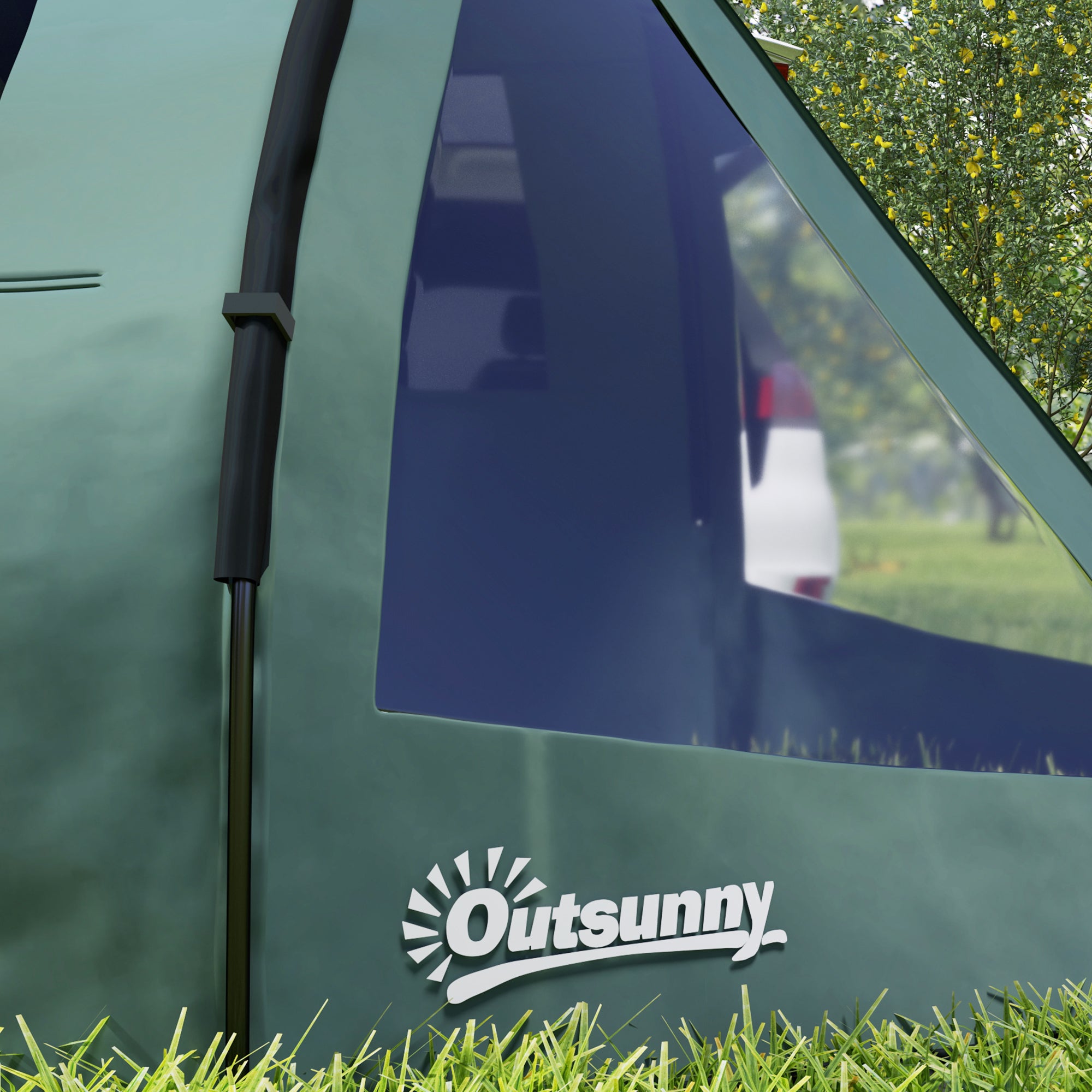 Tenda de Campismo – 475x264x172 cm – Verde – Poliéster
