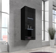 Móvel Pendurado – 40x126cm – Preto – Melamina