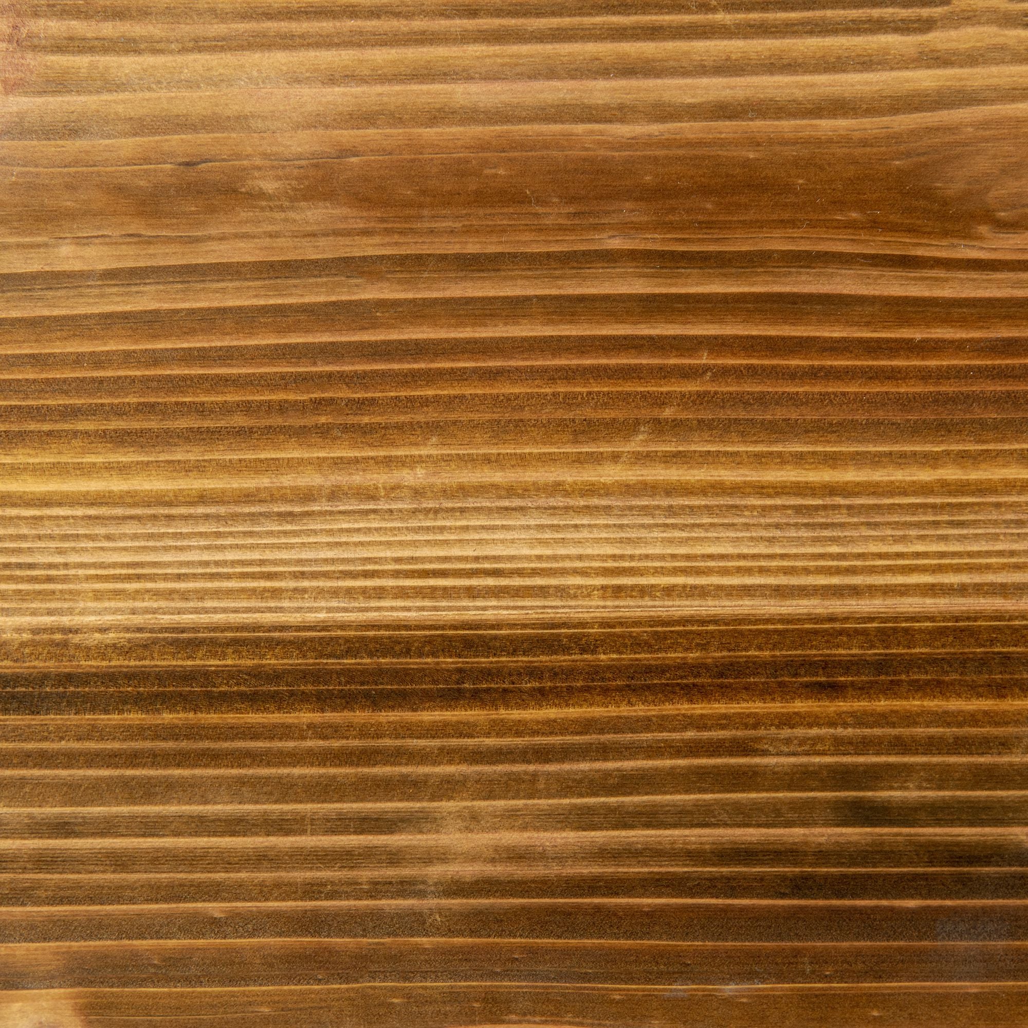 Floreira Exterior de Madeira com Treliça – 65x31x147 cm – Marrom-Carvão