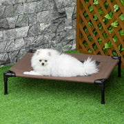 Cama para Animais de Estimação – 76x61x18cm – Marrom – Metal e Tecido Oxford