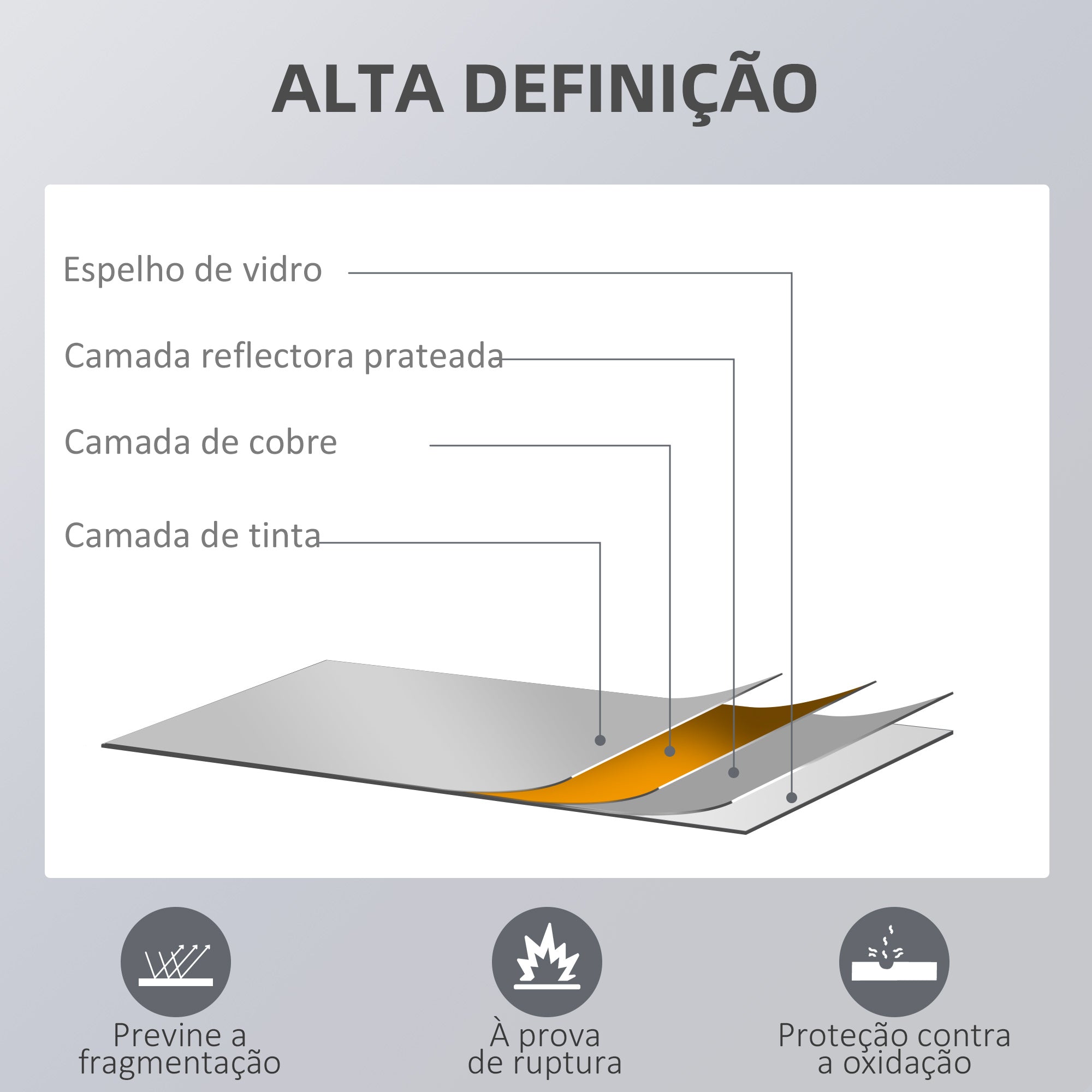 Espelho de Parede – 163x53,3 cm – Cor de Madeira Natural – Madeira de pinho