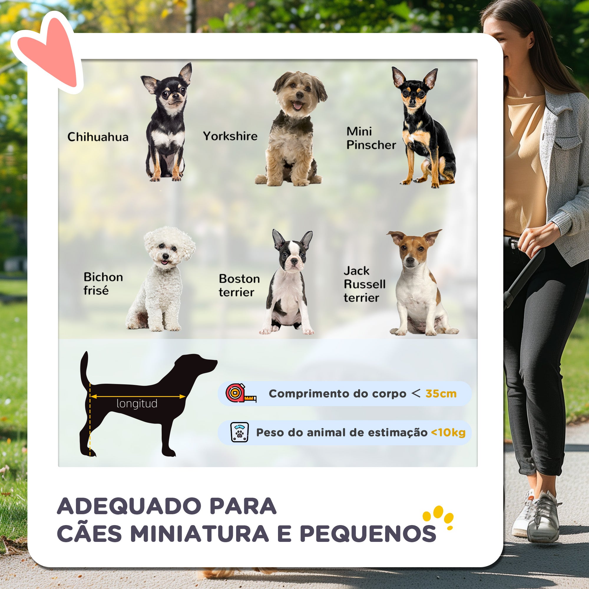 Carrinho para Animais de Estimação Dobrável – 74x46x94 cm – Azul – Aço e Tecido Oxford