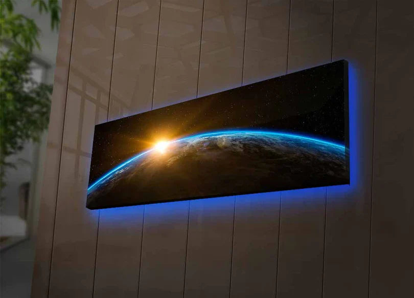 Pinturas com LED’s – Arte e Iluminação | Tribo Home