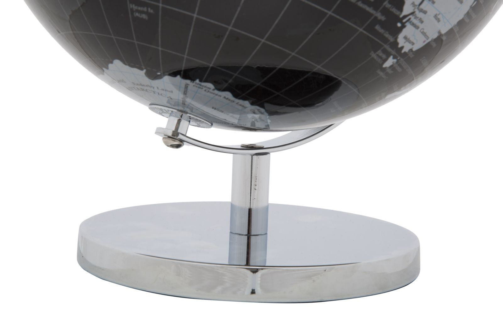 Globo Decorativo INDUSTRIAL – Preto/Prata