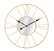 Relógio de Parede – Dourado/Preto – Ferro