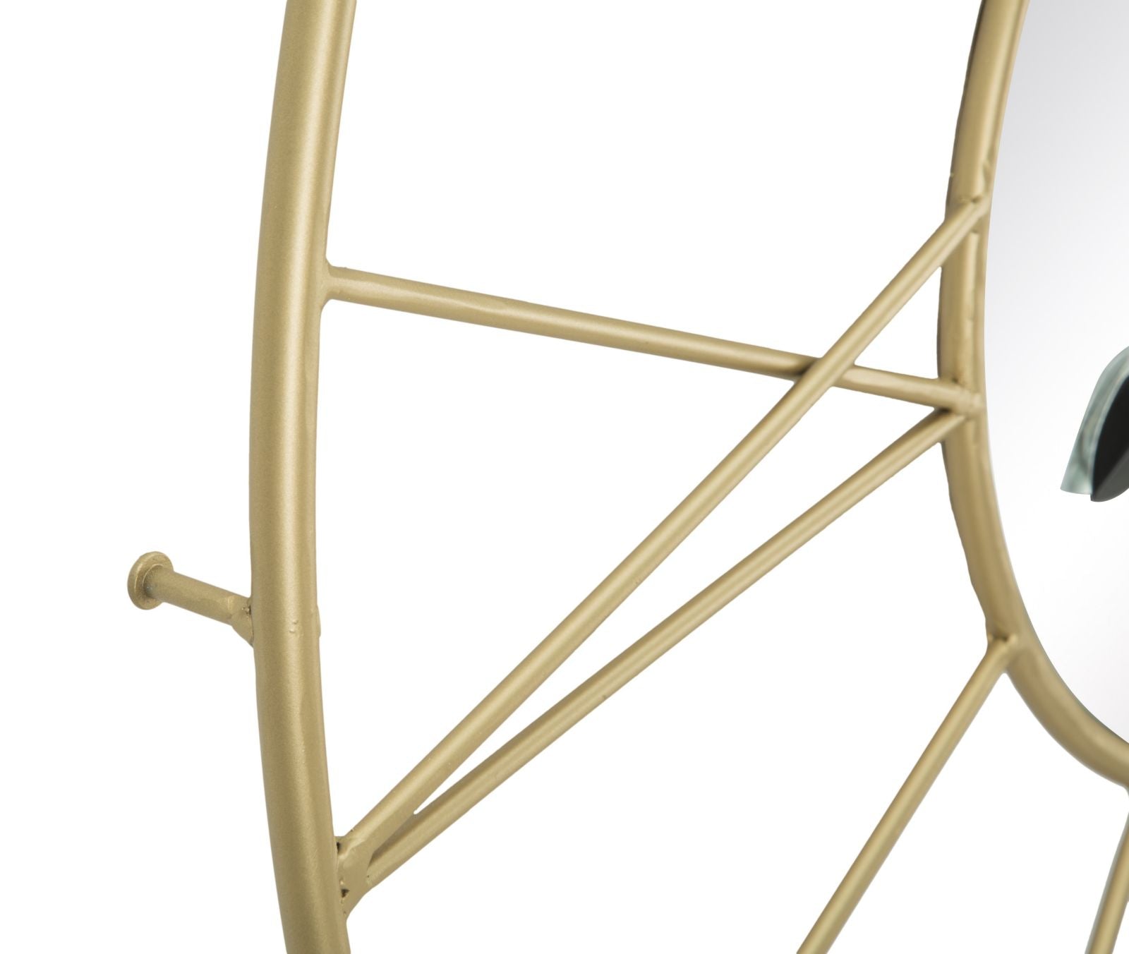 Relógio de Parede – Dourado/Preto – Ferro