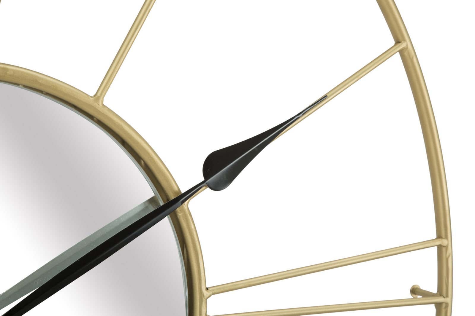 Relógio de Parede – Dourado/Preto – Ferro