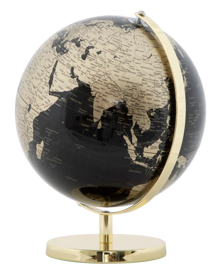 Globo Decorativo GLAM – Preto/Dourado