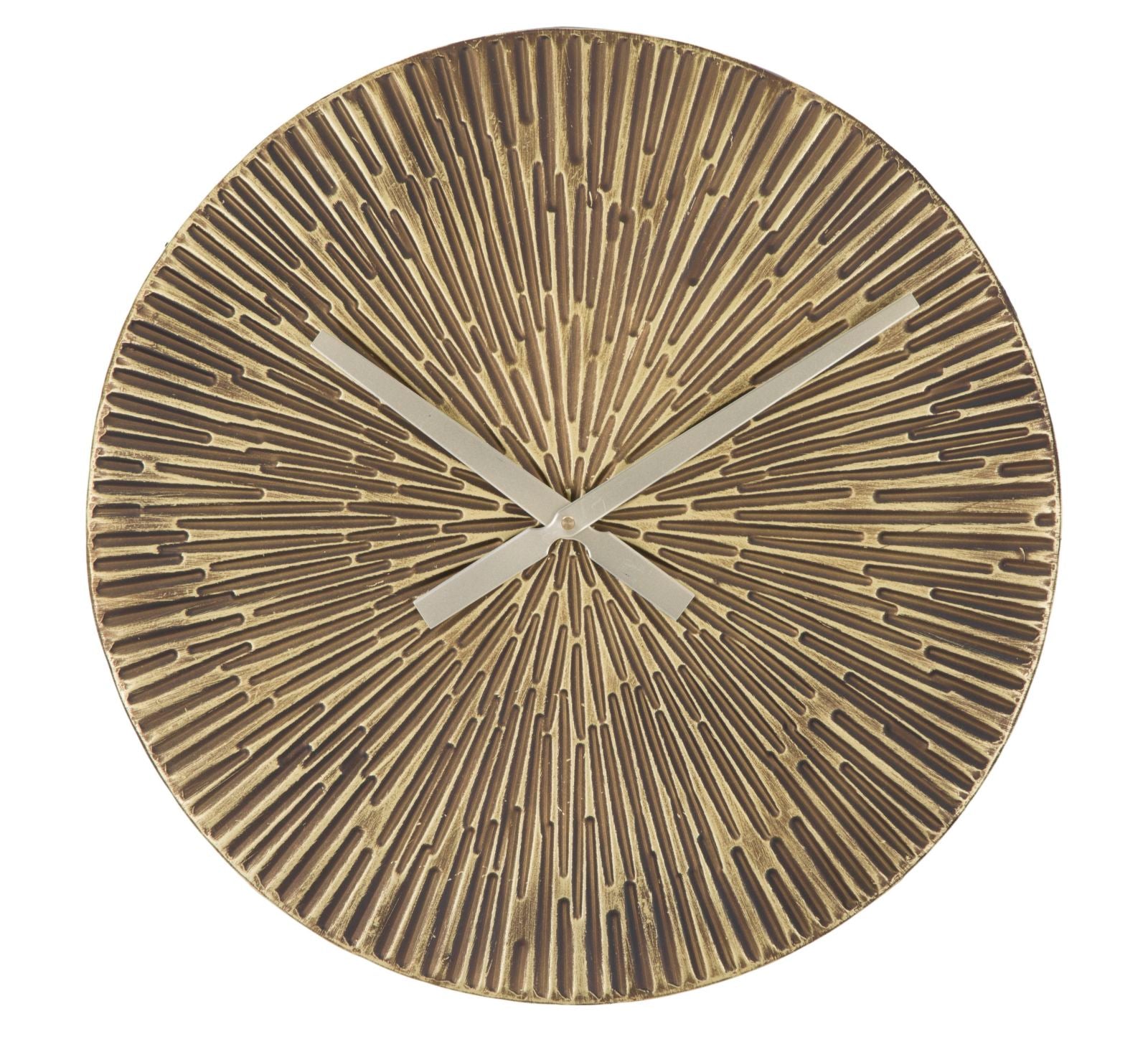 Relógio de Parede INDUSTRIAL – – bronze – ferro