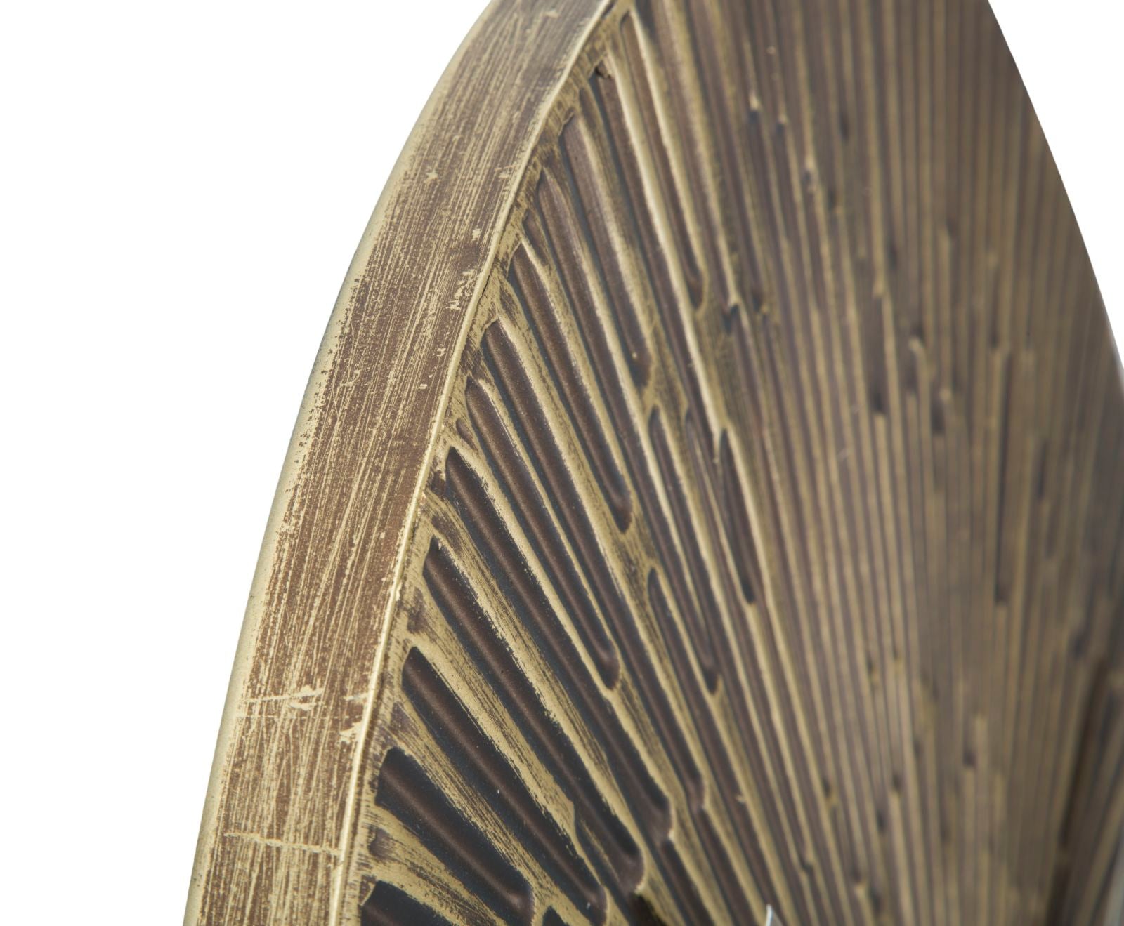 Relógio de Parede INDUSTRIAL – – bronze – ferro