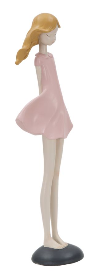 Bonecas Românticas em Poliresina MODERN – Rosa