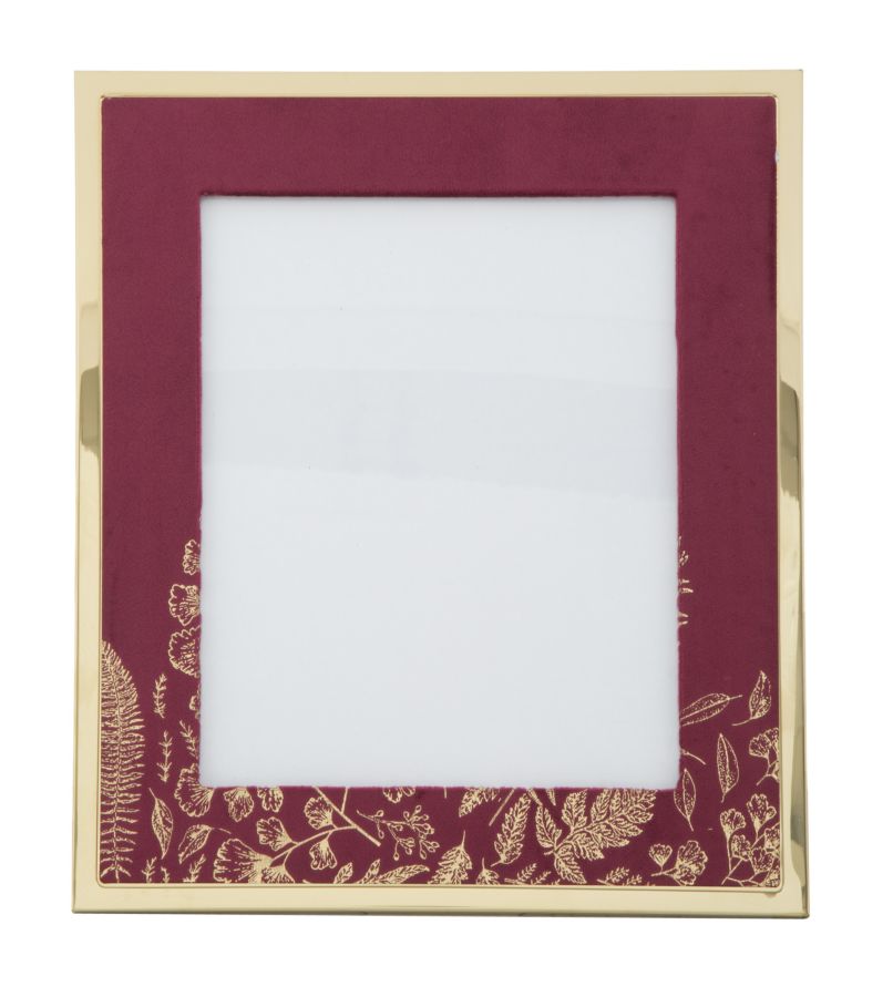 Moldura GLAM – Bordeaux/Dourado