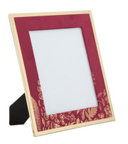 Moldura GLAM – Bordeaux/Dourado