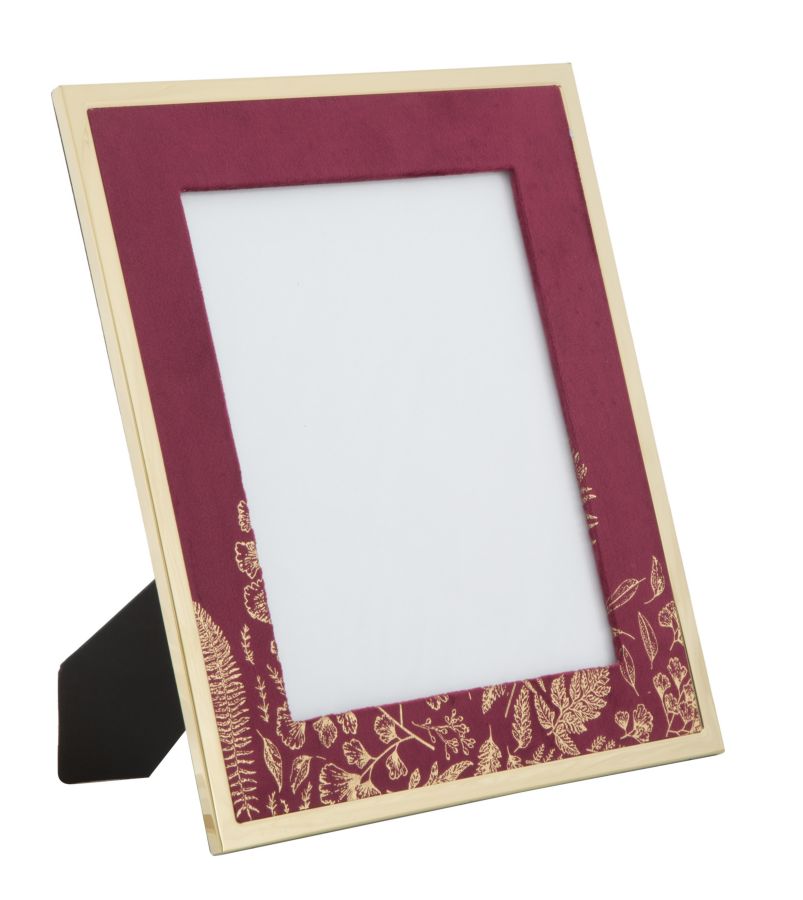 Moldura GLAM – Bordeaux/Dourado