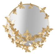 Espelho Redondo GLAM – Dourado