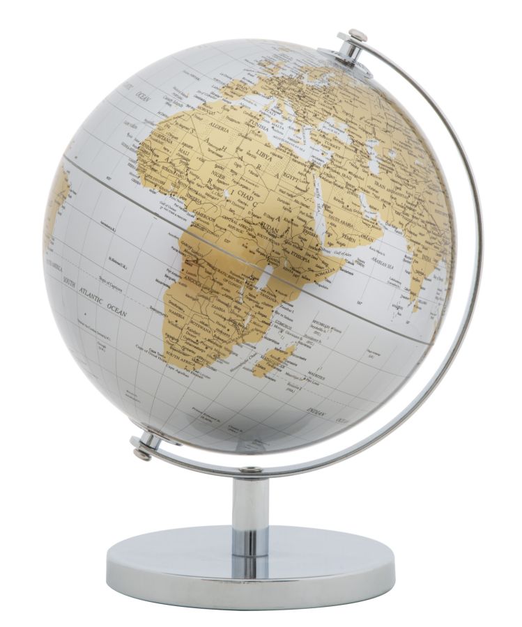 Globo Decorativo GLAM – RUST/PRATA