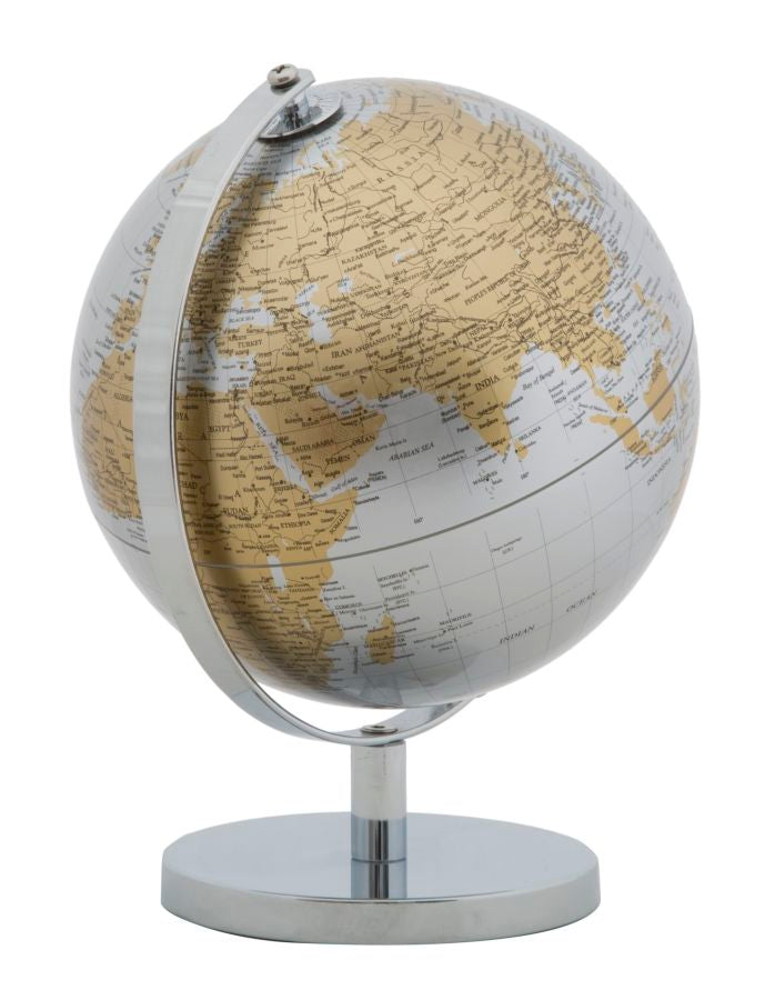 Globo Decorativo GLAM – RUST/PRATA