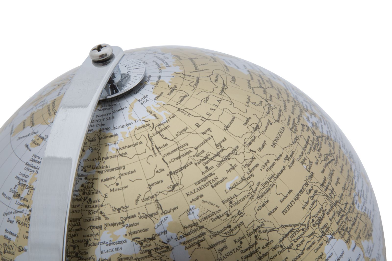 Globo Decorativo GLAM – RUST/PRATA