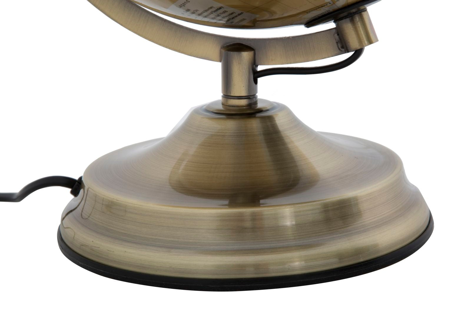 Candeeiro de Mesa GLAM – Dourado/Ferrugem/Prateado