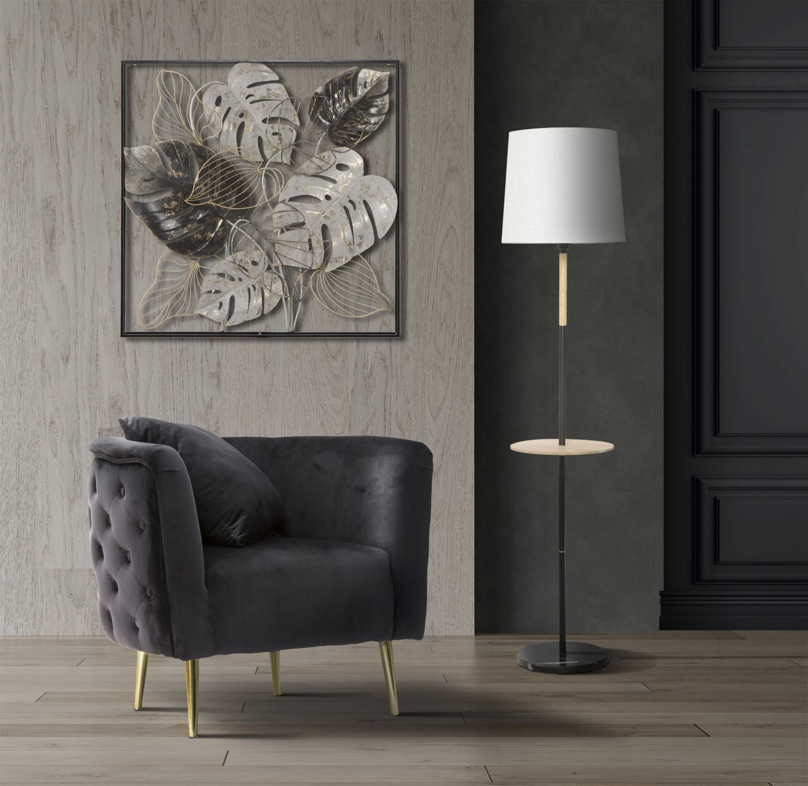 Poltrona GLAM – Preto