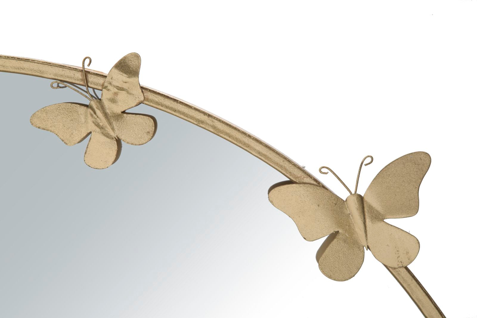 Espelho de Parede Redondo GLAM – Dourado