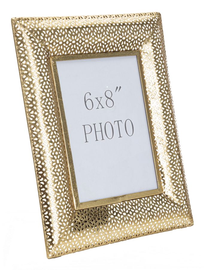 Moldura Fotográfica Elegante GLAM – Dourada