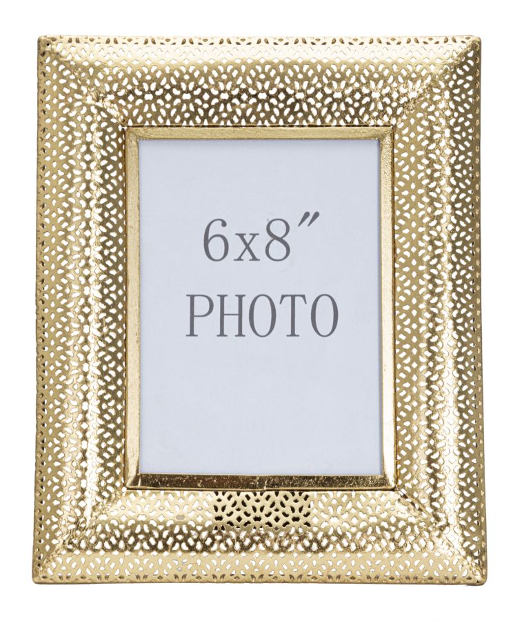 Moldura Fotográfica Elegante GLAM – Dourada