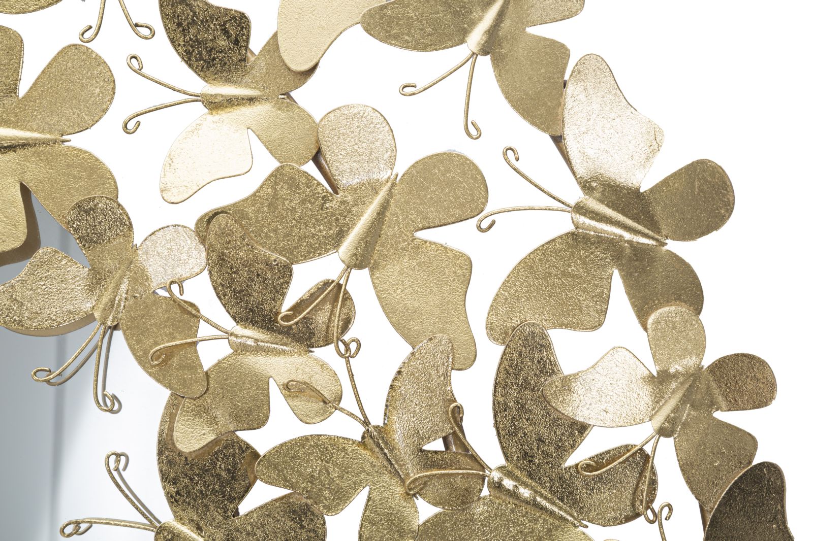 Espelho de Parede Redondo GLAM – Dourado