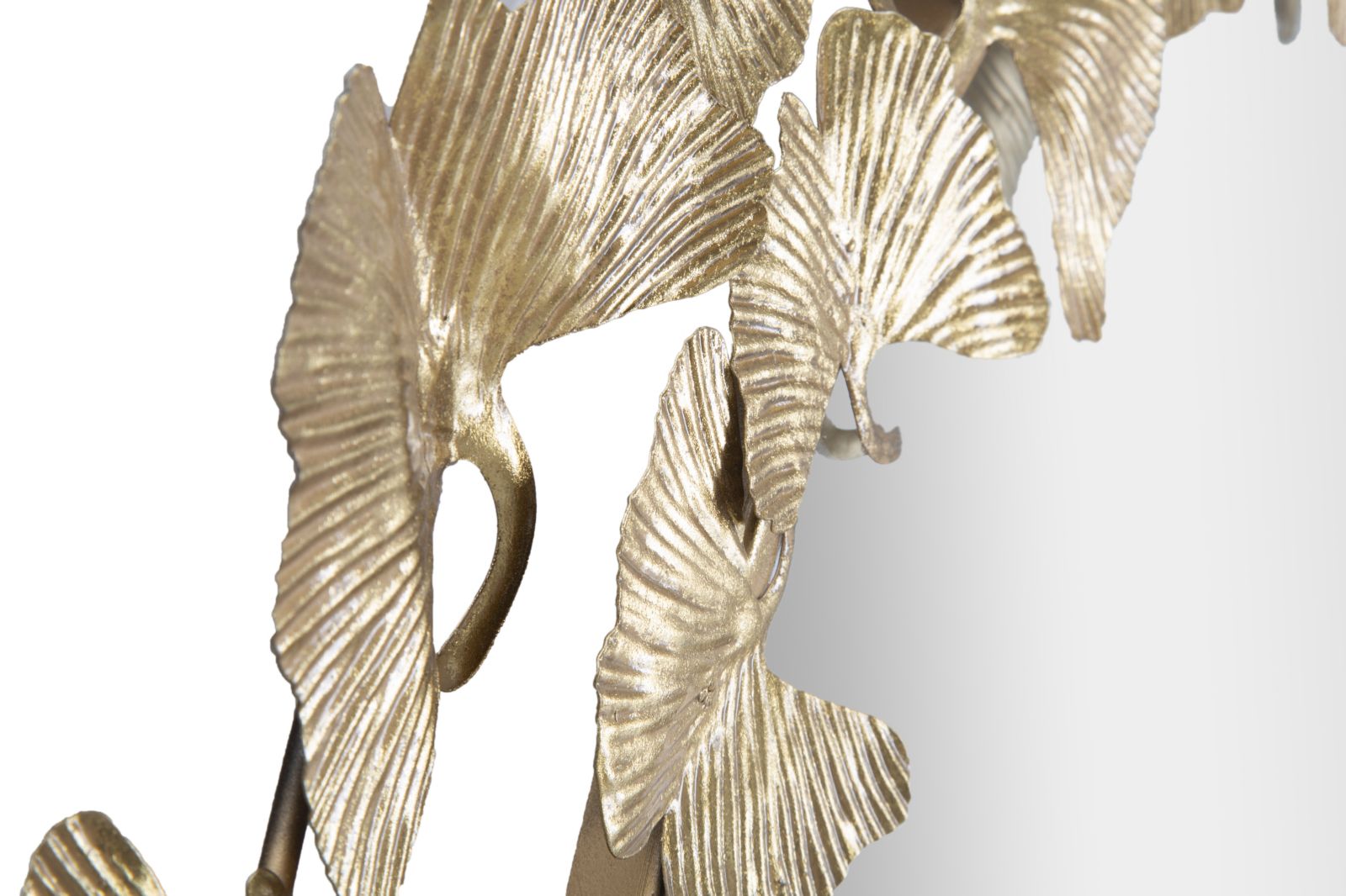 Espelho Redondo Metálico GLAM – Dourado