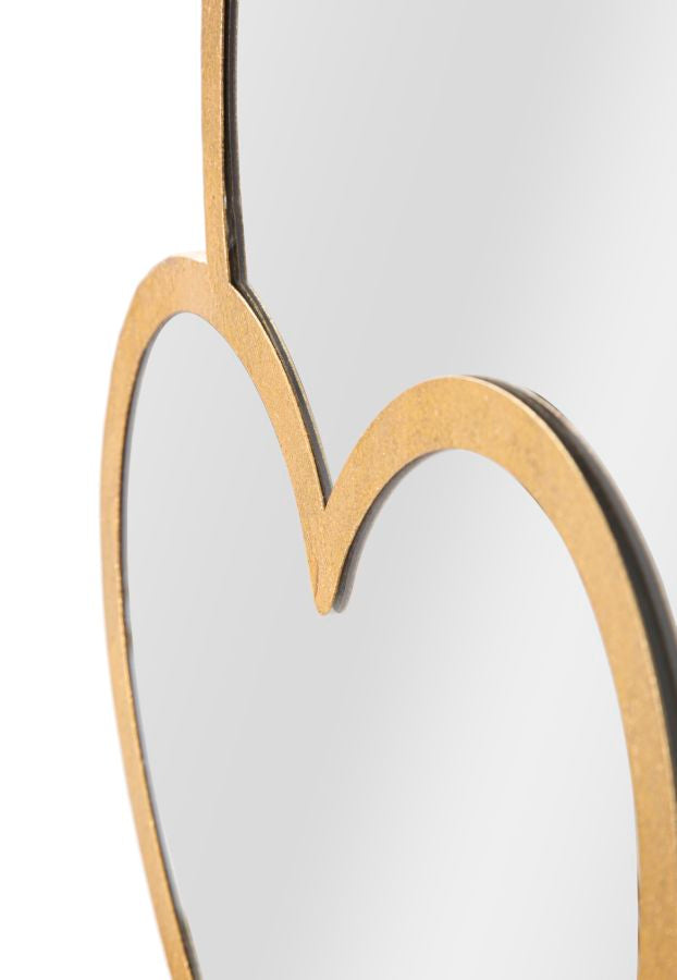 Espelho de Parede GLAM – Dourado