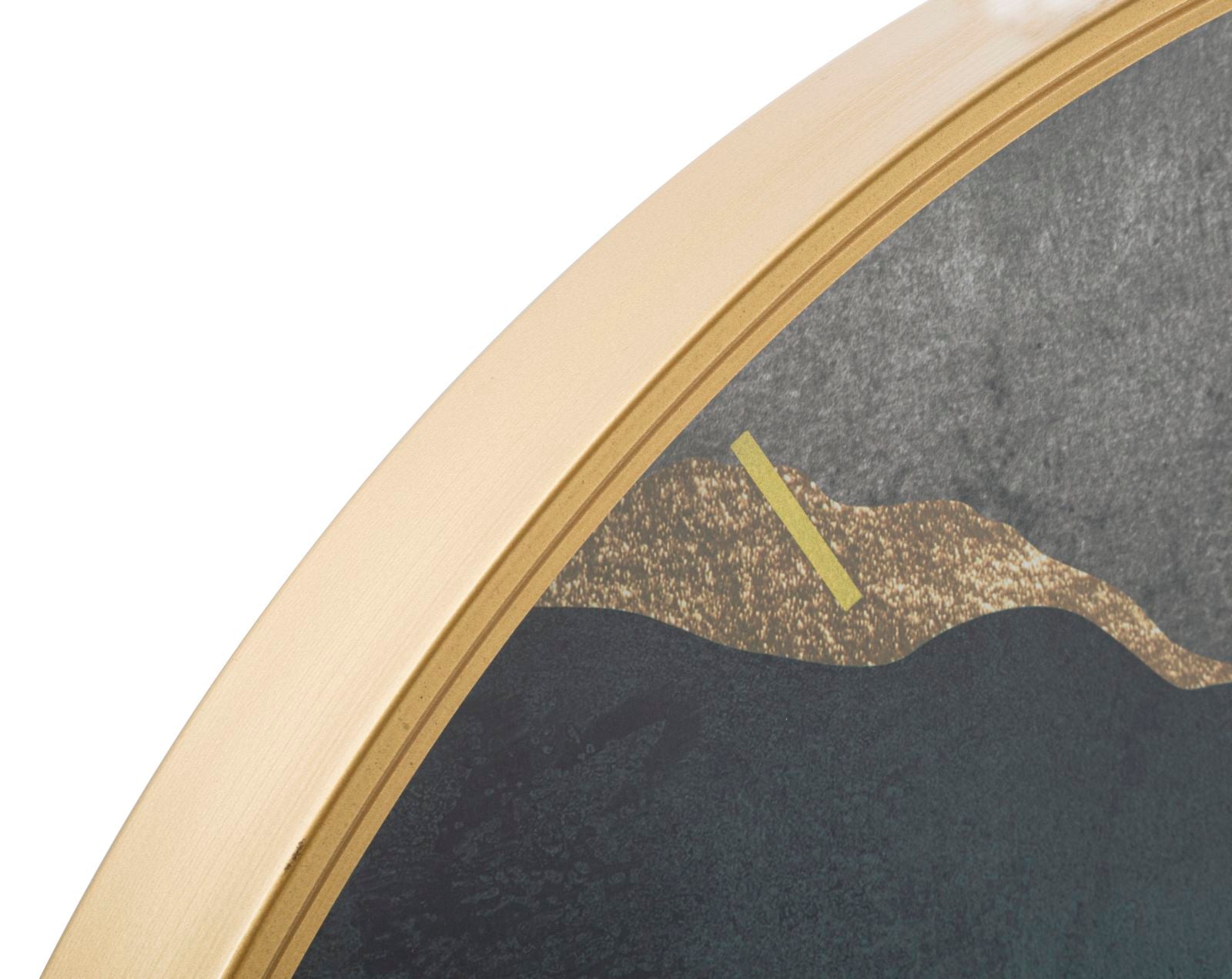 Relógio de Parede – Multicolor – Ferro, MDF e vidro