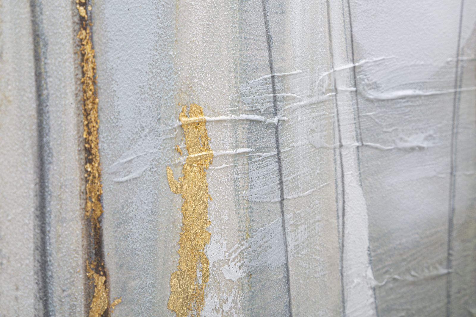 Pintura em Tela com Moldura – Multicolor – Madeira