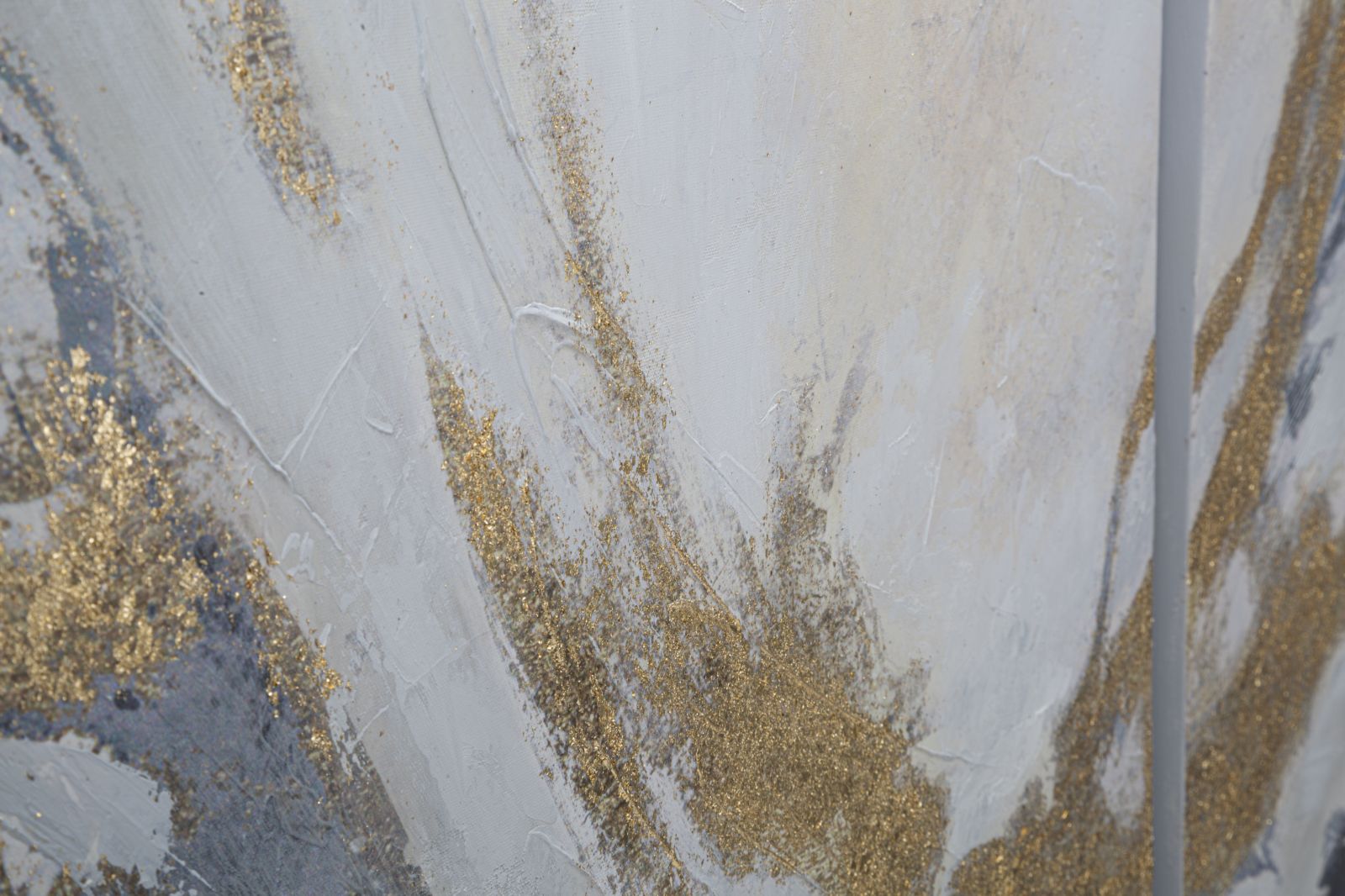 Conjunto de 3 Pinturas – Moldura em madeira de pinho – Multicolor