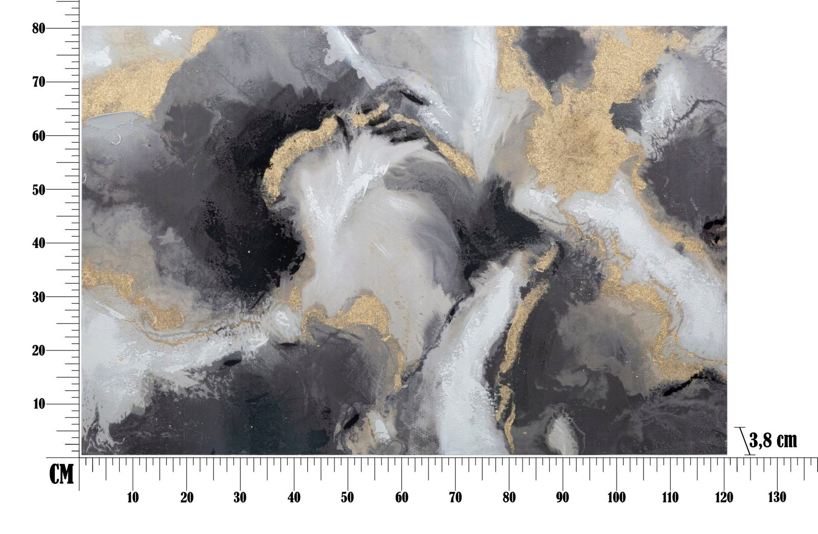 Pintura em Tela – Multicolor – Madeira