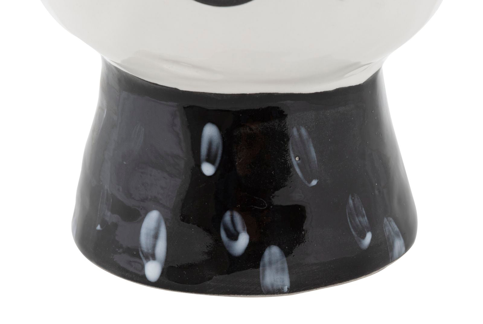 Vaso GLAM – Branco e Preto