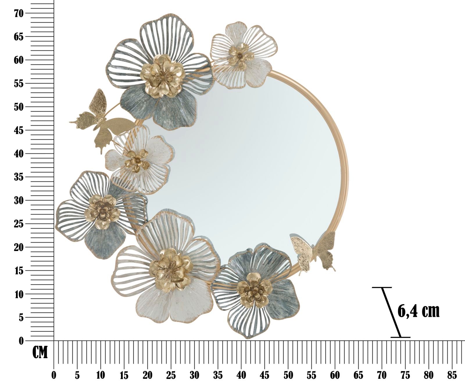 Espelho de Parede GLAM – Multicolor