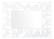 Espelho de Parede Retangular GLAM – Branco