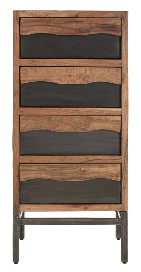 Cómoda INDUSTRIAL – Castanho e Preto