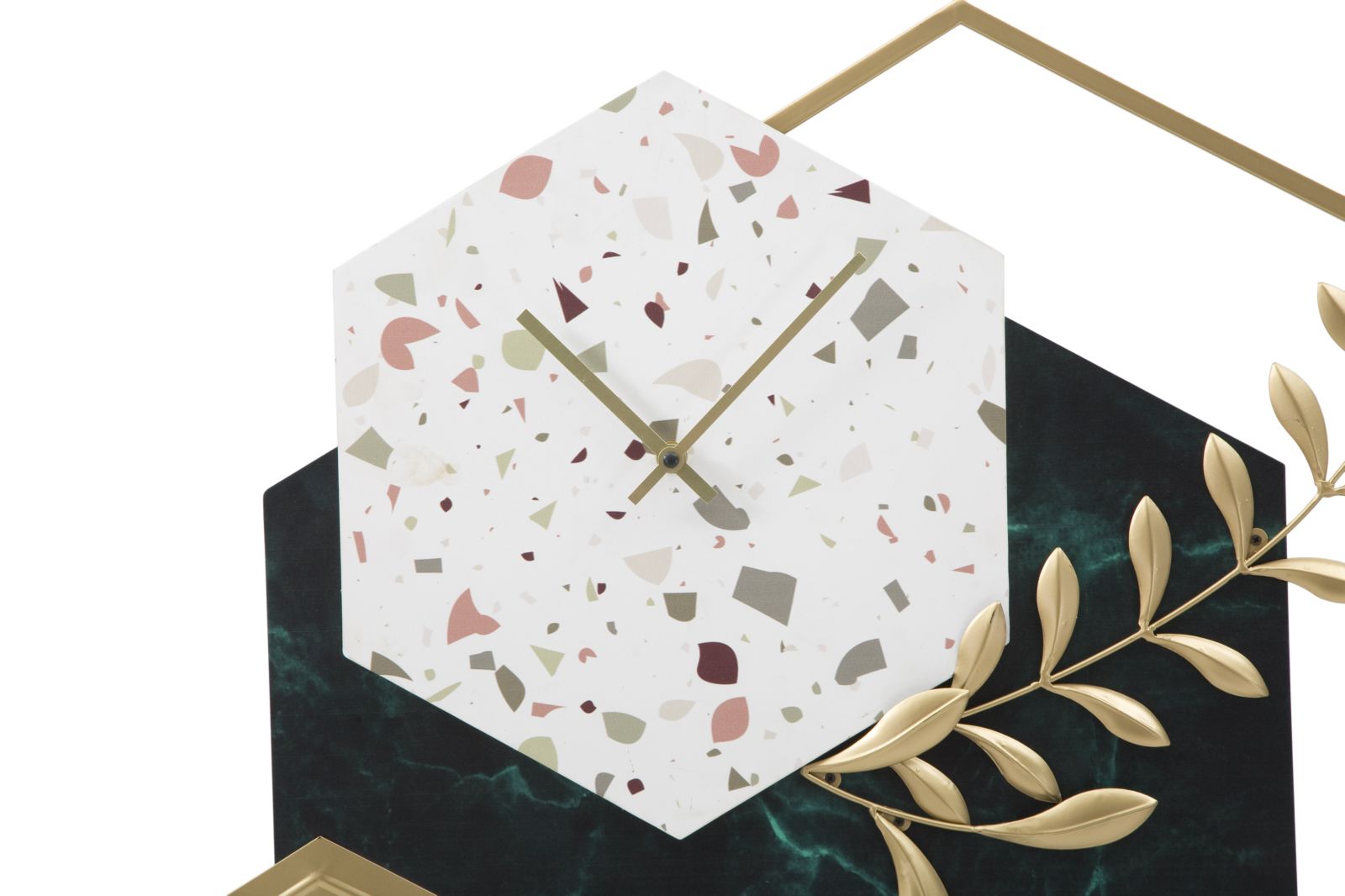 Relógio de Parede – Multicolor – Ferro e MDF