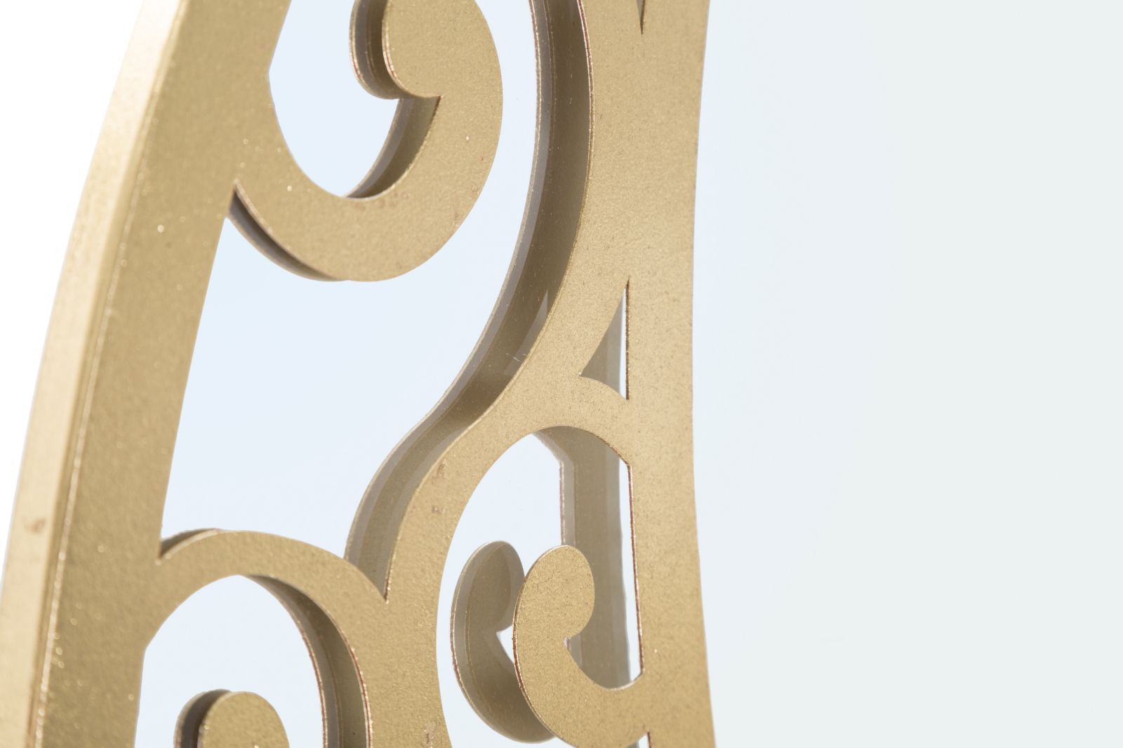 Espelho de Parede Redondo GLAM – Dourado