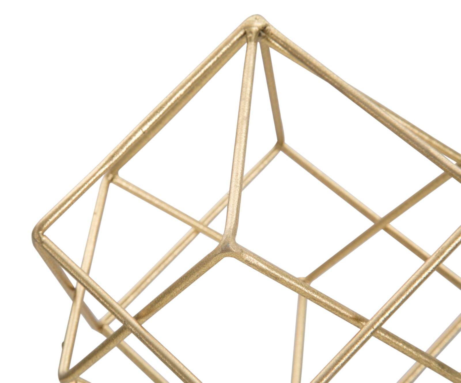 Escultura Elegante GLAM – Dourado e Branco