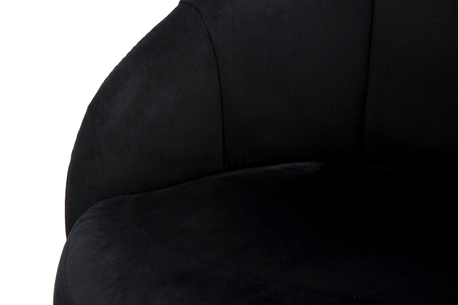 Banco de Bar GLAM – Preto e Dourado