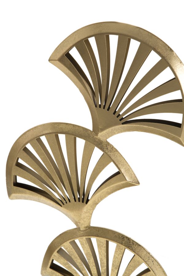 Escultura Metálica GLAM – Dourado e Preto