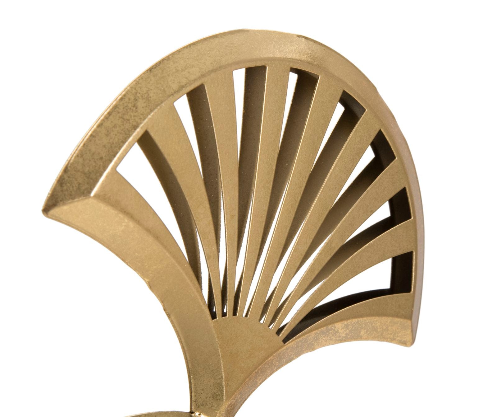 Escultura Metálica GLAM – Dourado e Preto