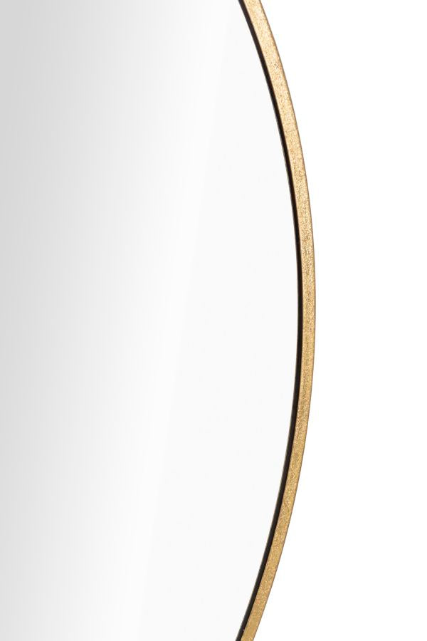 Espelho de Parede Redondo GLAM – Dourado