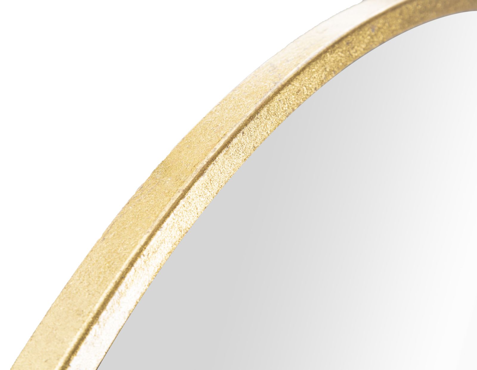 Espelho de Parede Redondo GLAM – Dourado
