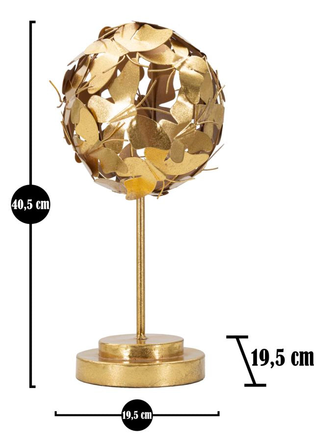 Escultura em Metal GLAM – Dourado