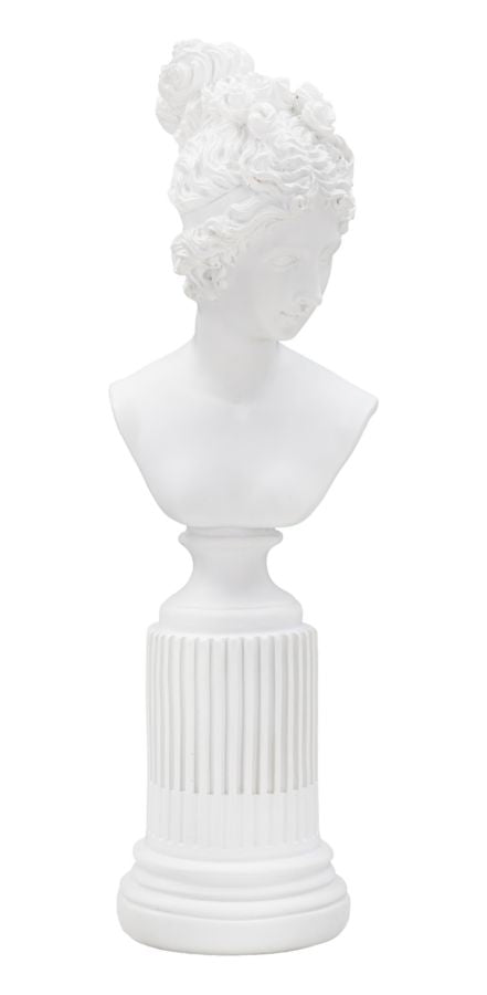 Estátua Elegante GLAM – Branco