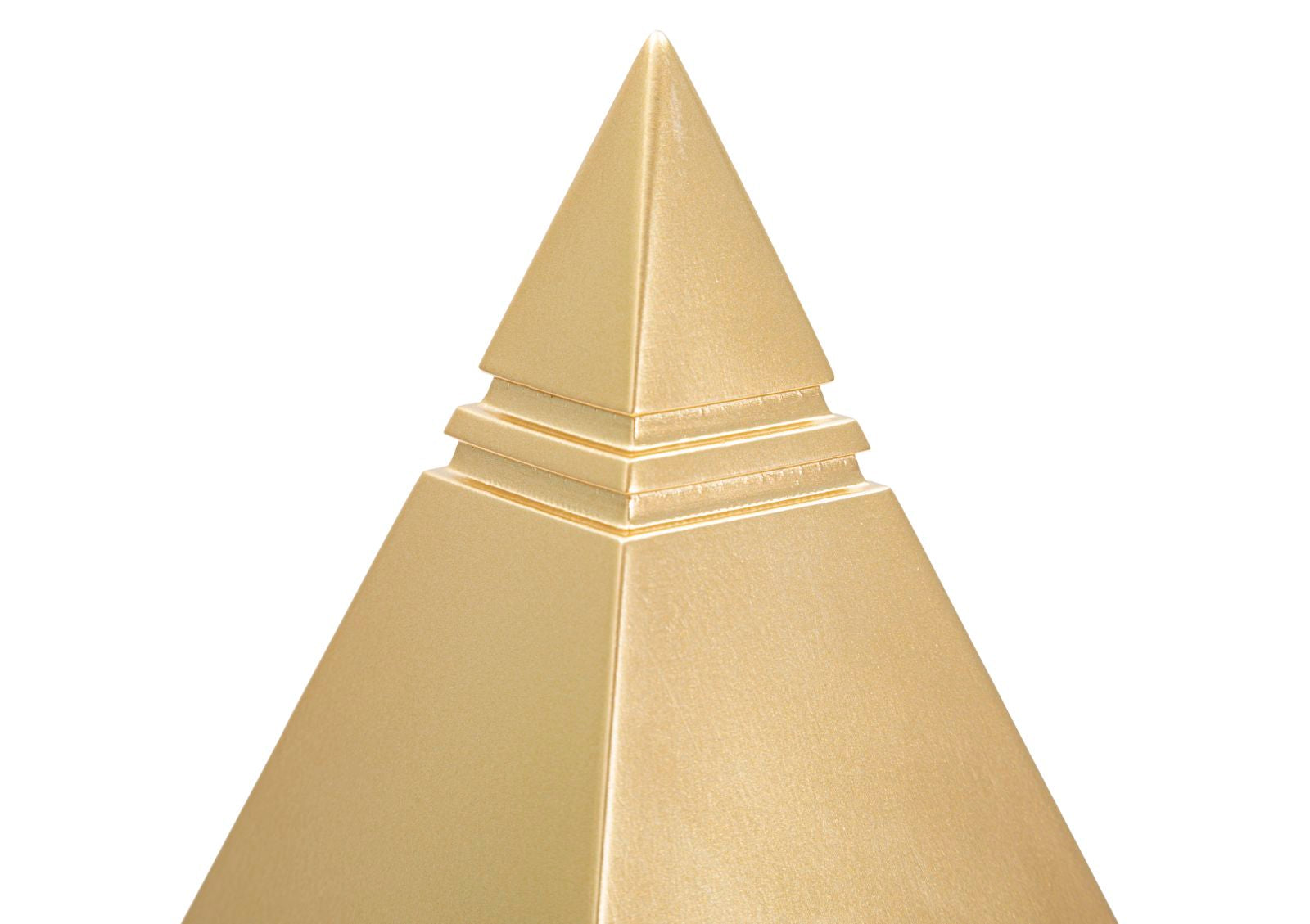 Decoração em Forma de Pirâmide GLAM – Dourado
